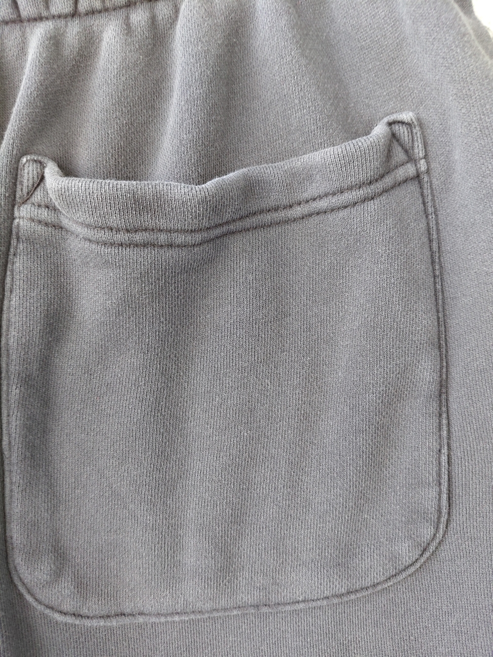 Peso Charcoal Gray Fleece Sweat Shorts Size Small Drawstring Lounge Streetwear - Picture 7 of 9